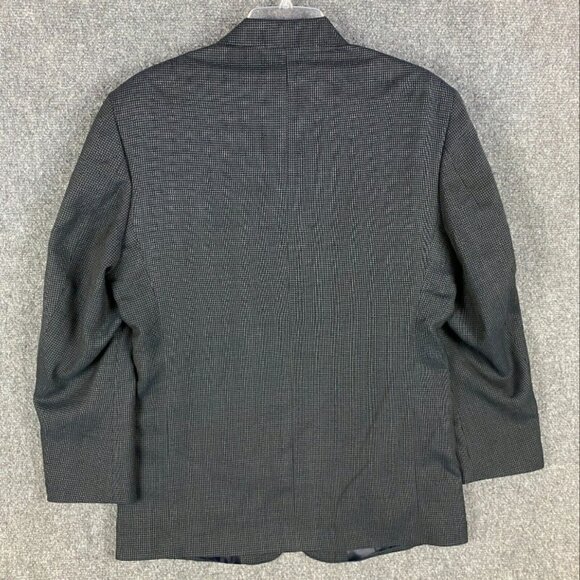 Haggar Blazer Men's 40R‎ Jacket Polyester Wool Adults 3 Buttons - Picture 2 of 9